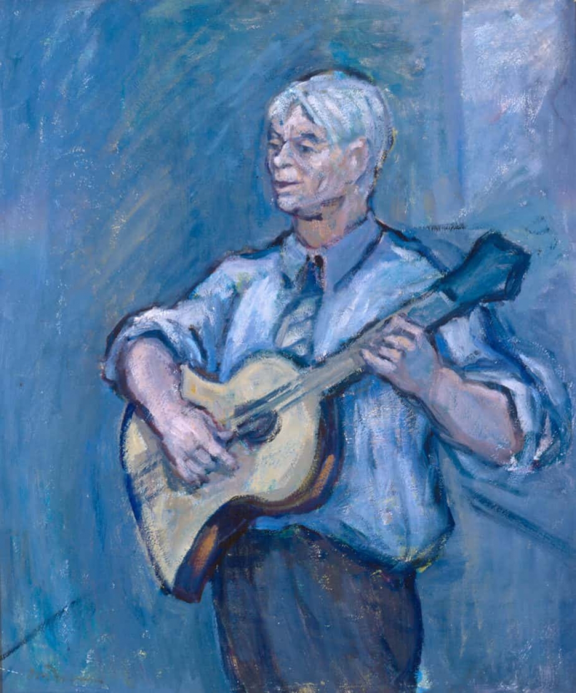 Image (From the Collection): Don Freeman, “Carl Sandburg,” ca.1940, Oil on canvas, Gift of C. Leonard Pfeiffer Image (From the Collection): Don Freeman, “Carl Sandburg,” ca.1940, Oil on canvas